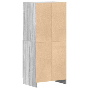 Küchenschrank Grau Sonoma 57x41,5x131,5 cm