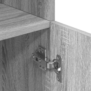 Küchenschrank Grau Sonoma 57x41,5x131,5 cm