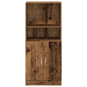 Küchenschrank Altholz-Optik 57x41,5x131,5 cm