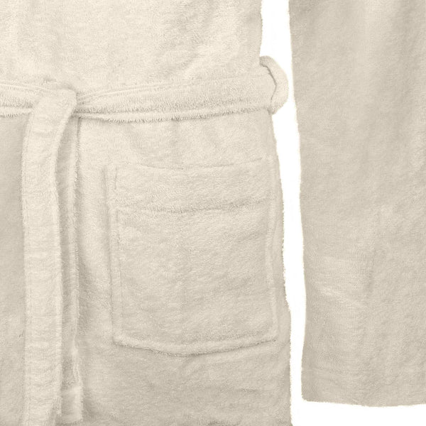 XXXL Bademantel Creme Baumwolle
