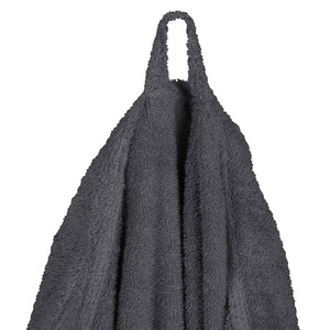 Anthrazit Bademantel XL Baumwolle