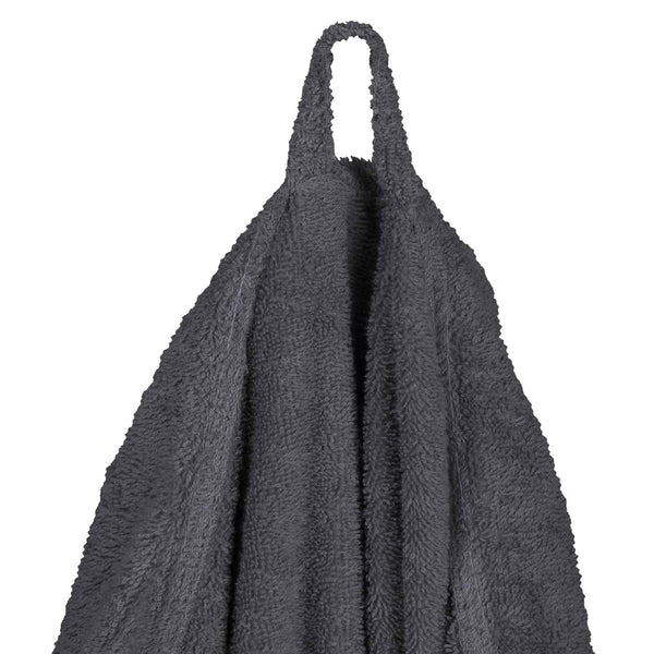 Anthrazit Bademantel XL Baumwolle