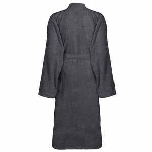 Bademantel KINN Anthrazit XXXL Baumwolle