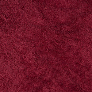 Roter Baumwoll Bademantel KINN XXXL