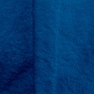 Baumwoll Bademantel Blau Größe L