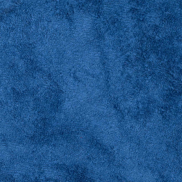 Blauer Baumwoll Bademantel XL