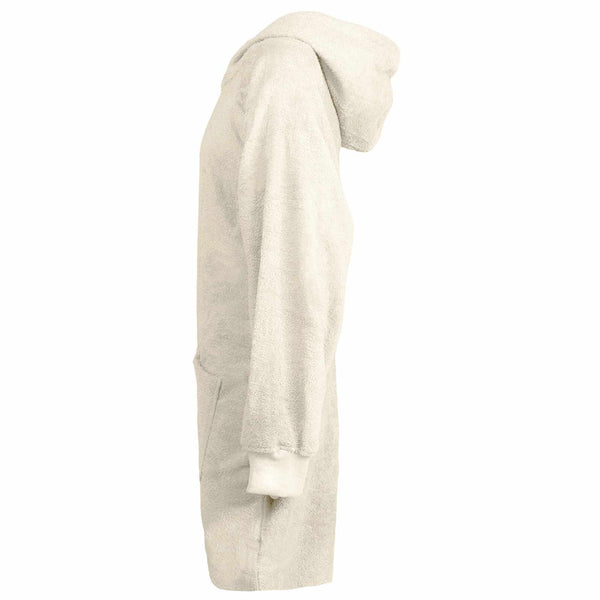 Decken-Hoodie Creme L Baumwolle