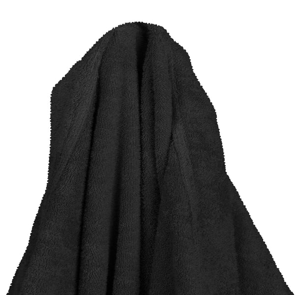 Decken-Hoodie KINN Schwarz XL Baumwolle
