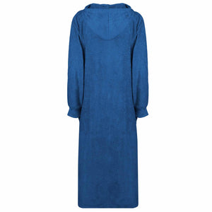 Decken-Hoodie Marineblau XXL Baumwolle