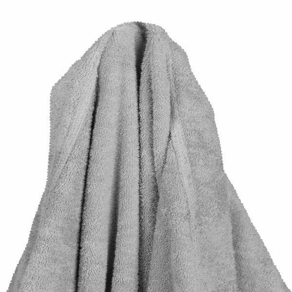 Decken-Hoodie Grau Baumwolle L