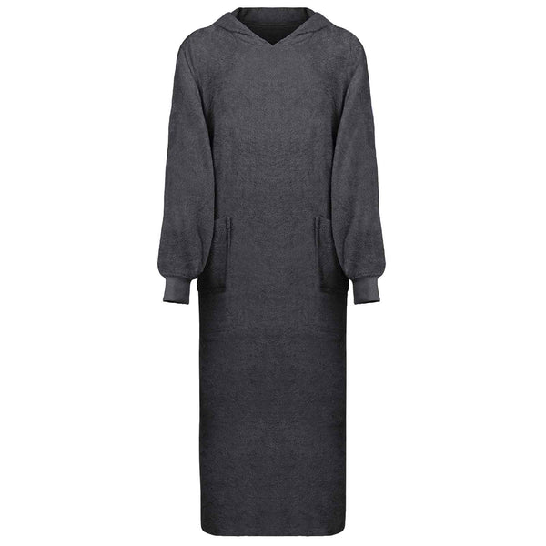 XXL Decken-Hoodie Anthrazit Baumwolle