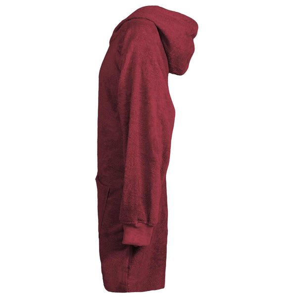 Decken-Hoodie KINN Rot L Baumwolle