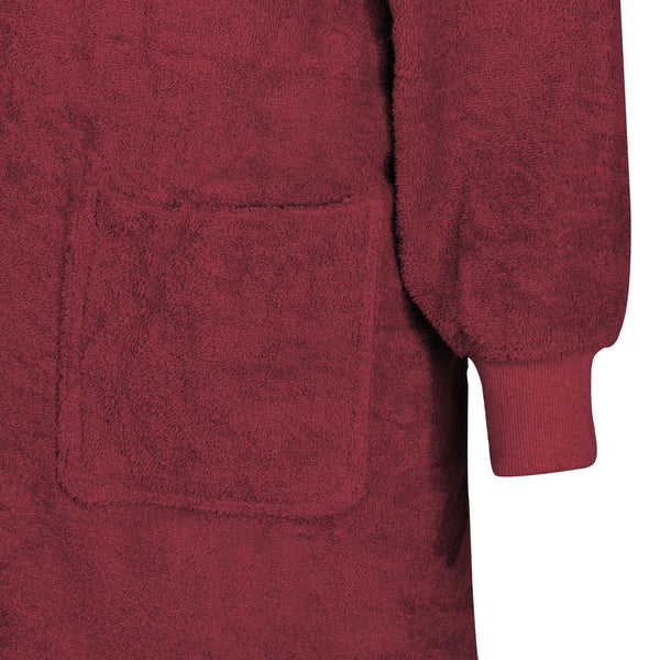 Decken-Hoodie KINN Rot XXL Baumwolle
