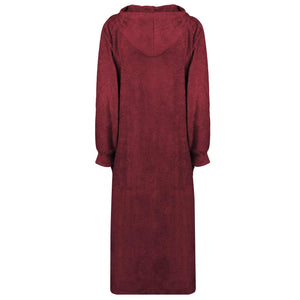 Decken-Hoodie KINN Rot XXL Baumwolle