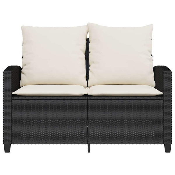 2-Sitzer Gartensofa mit Tisch & Kissen