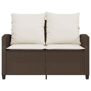 2-Sitzer Gartensofa mit Tisch & Kissen
