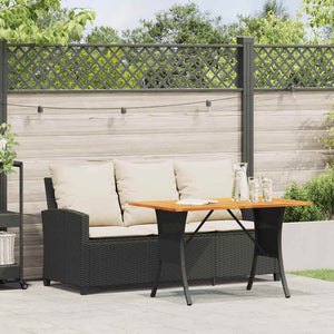 3-Sitzer Gartensofa mit Tisch & Kissen
