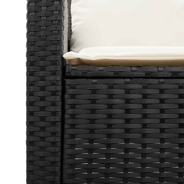 3-Sitzer Gartensofa mit Tisch & Kissen