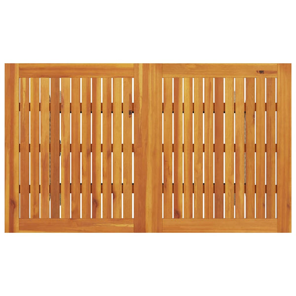 3-Sitzer Gartensofa Beige Poly Rattan mit Tisch
