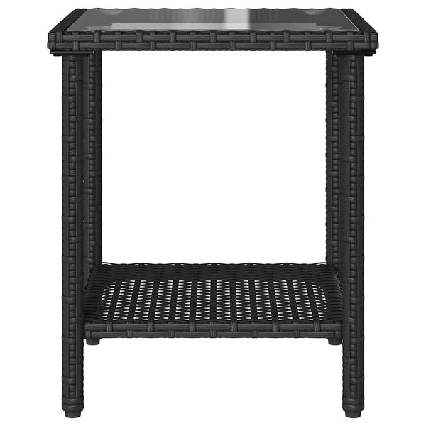 L-förmiges Gartensofa mit Tisch & Kissen