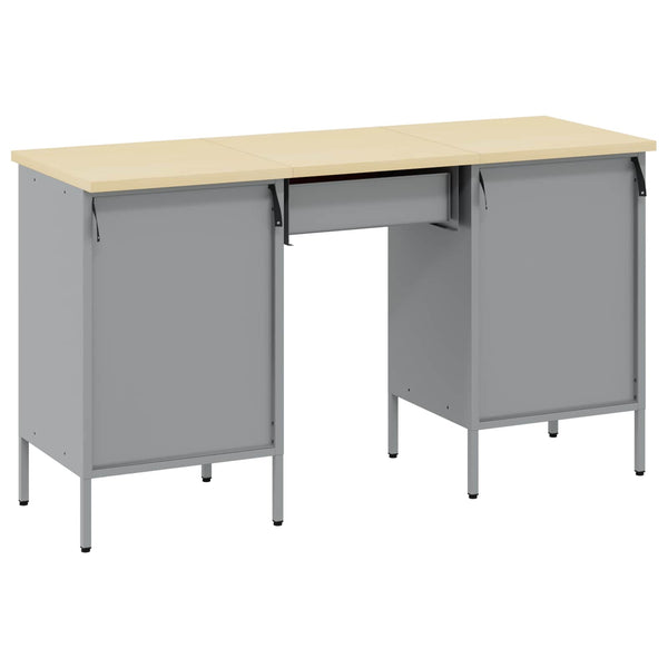 Werkbank Schwarz mit 3 Schubladen