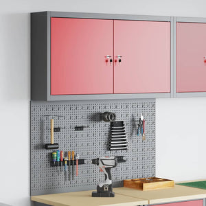 Werkzeugschrank Set Rot, 3-teilig