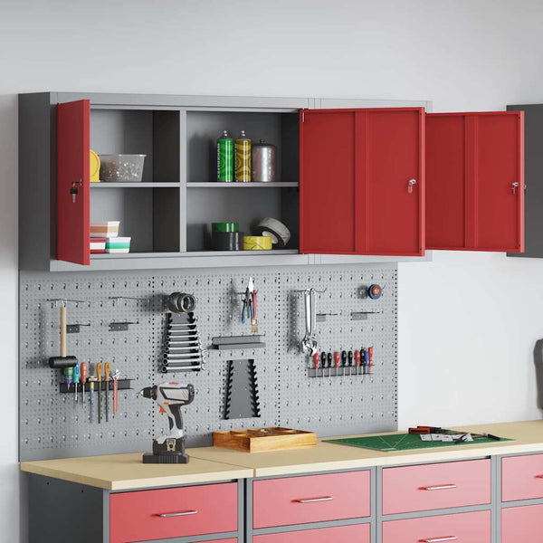 Werkzeugschrank Set 5-teilig Rot