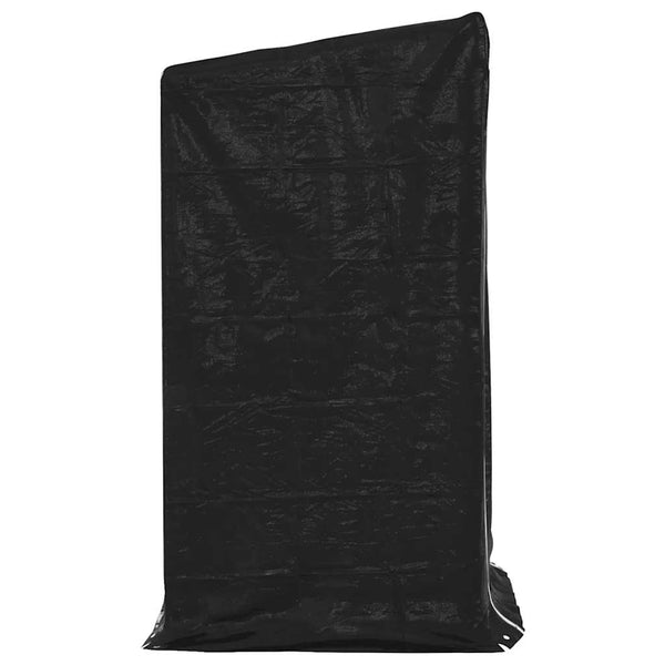 Brennholzregal mit Regenschutz Verzinkt 100x200cm