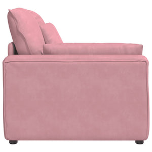 Modulares Sofa Endmodul Rosa mit Armlehne