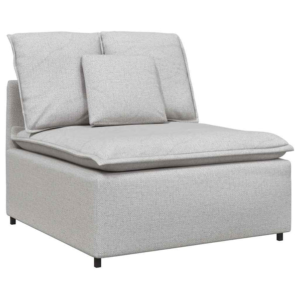 Modulares Sofa Mittelmodul Wolkengrau 100cm
