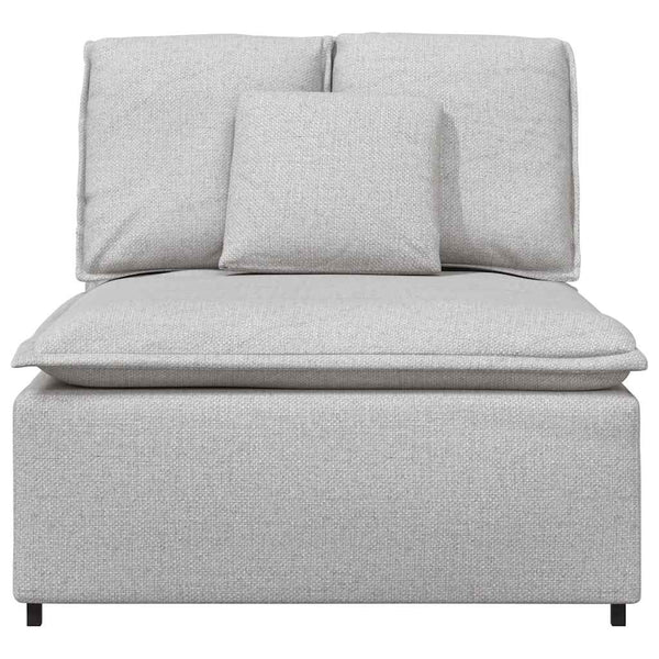Modulares Sofa Mittelmodul Wolkengrau 100cm
