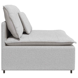 Modulares Sofa Mittelmodul Wolkengrau 100cm