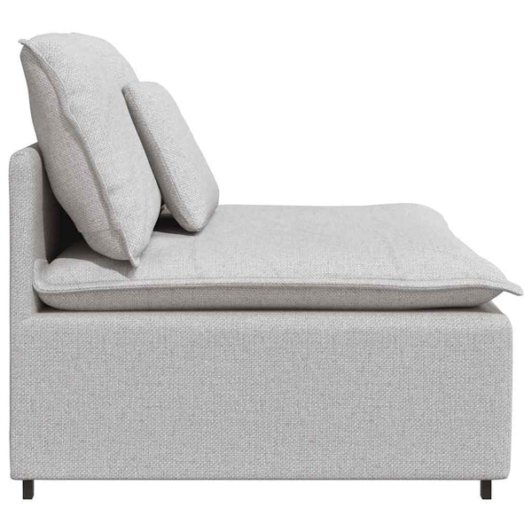 Modulares Sofa Mittelmodul Wolkengrau 100cm
