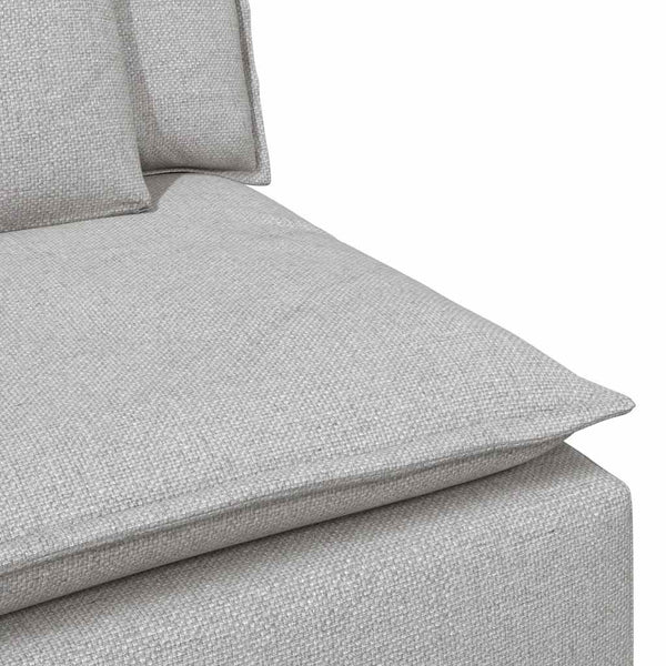 Modulares Sofa Mittelmodul Wolkengrau 100cm