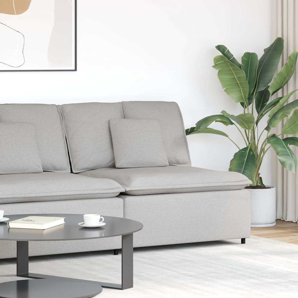 Modulares Sofa Mittelmodul Wolkengrau 100cm