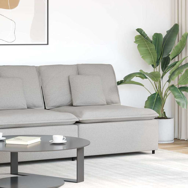 Modulares Sofa Mittelmodul Wolkengrau 100cm