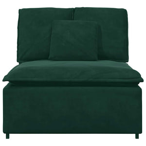 Modulares Sofa Mittelmodul Dunkelgrün 100cm