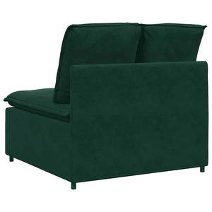 Modulares Sofa Mittelmodul Dunkelgrün 100cm
