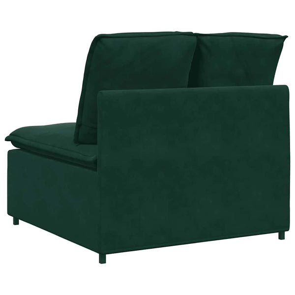 Modulares Sofa Mittelmodul Dunkelgrün 100cm