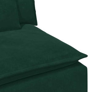 Modulares Sofa Mittelmodul Dunkelgrün 100cm