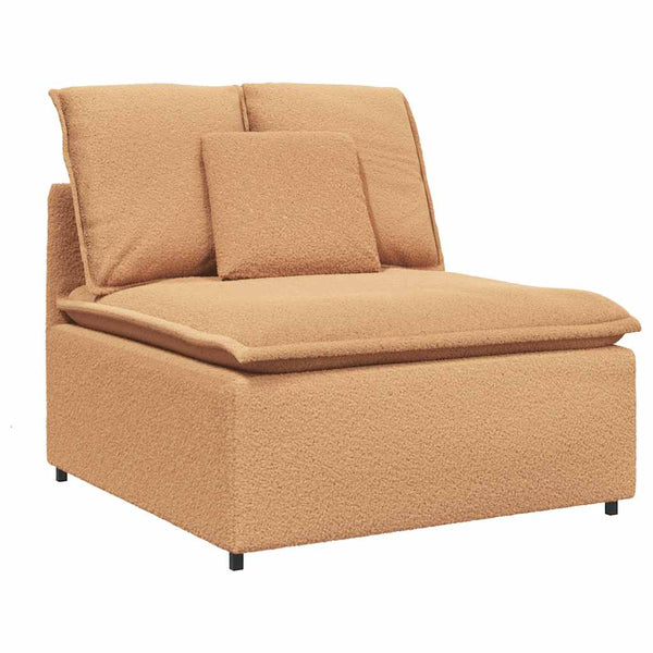 Modulares Sofa Mittelteil Beige 100cm