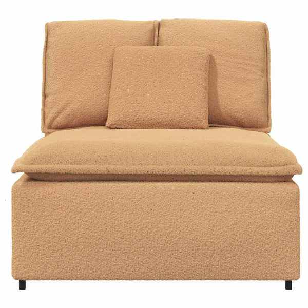 Modulares Sofa Mittelteil Beige 100cm
