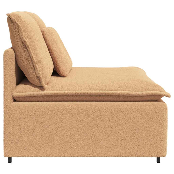 Modulares Sofa Mittelteil Beige 100cm