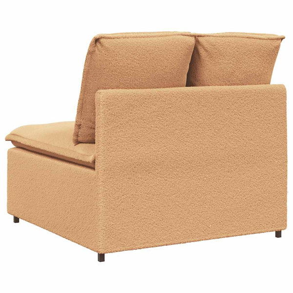 Modulares Sofa Mittelteil Beige 100cm