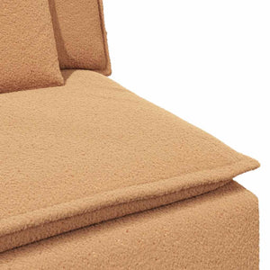 Modulares Sofa Mittelteil Beige 100cm