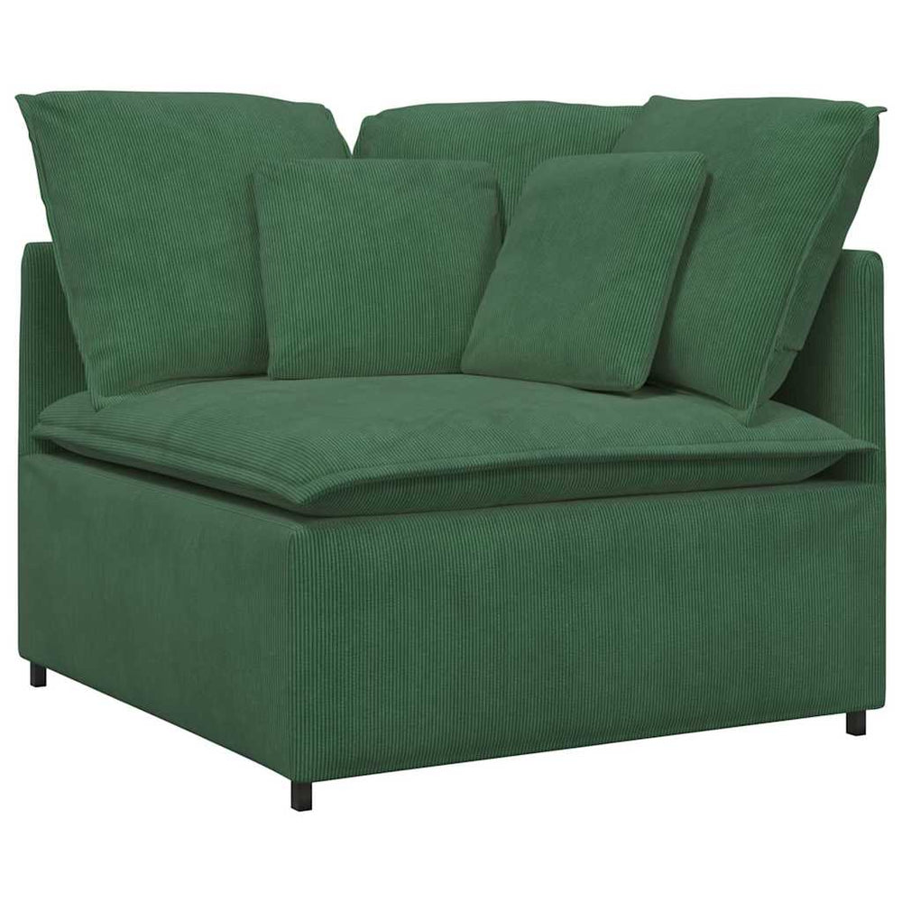 Eckmodul Sofa Dunkelgrün 100cm