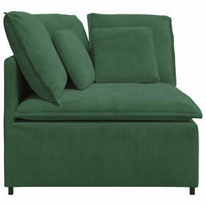 Eckmodul Sofa Dunkelgrün 100cm