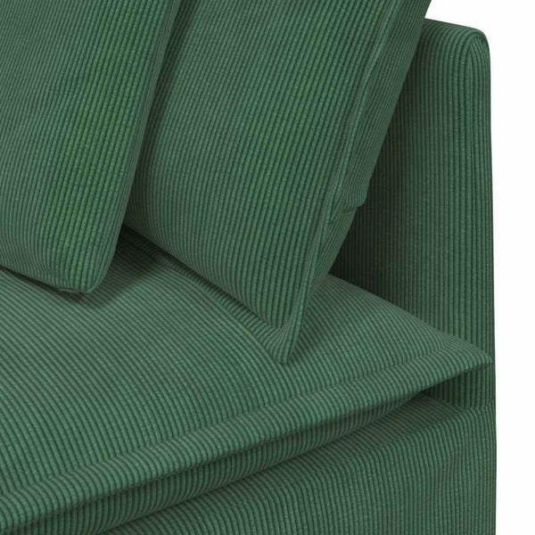 Eckmodul Sofa Dunkelgrün 100cm