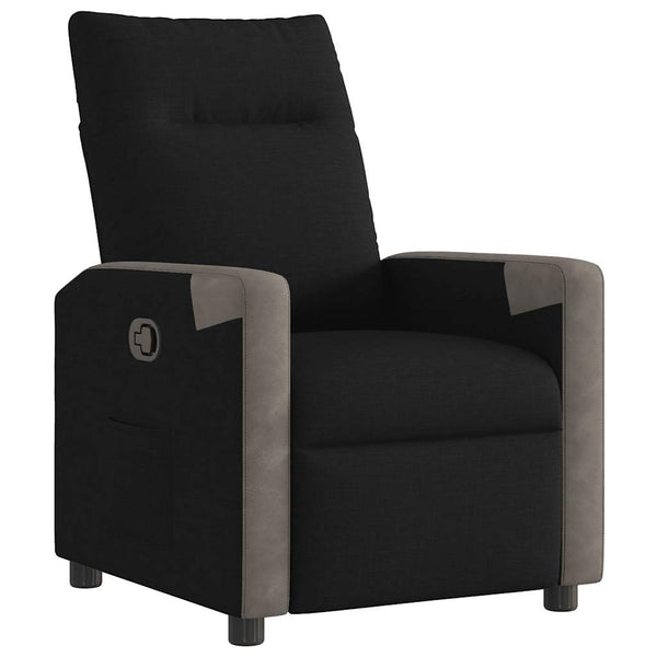 Relaxsessel Schwarz Stoff