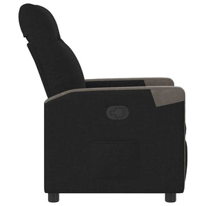 Relaxsessel Schwarz Stoff